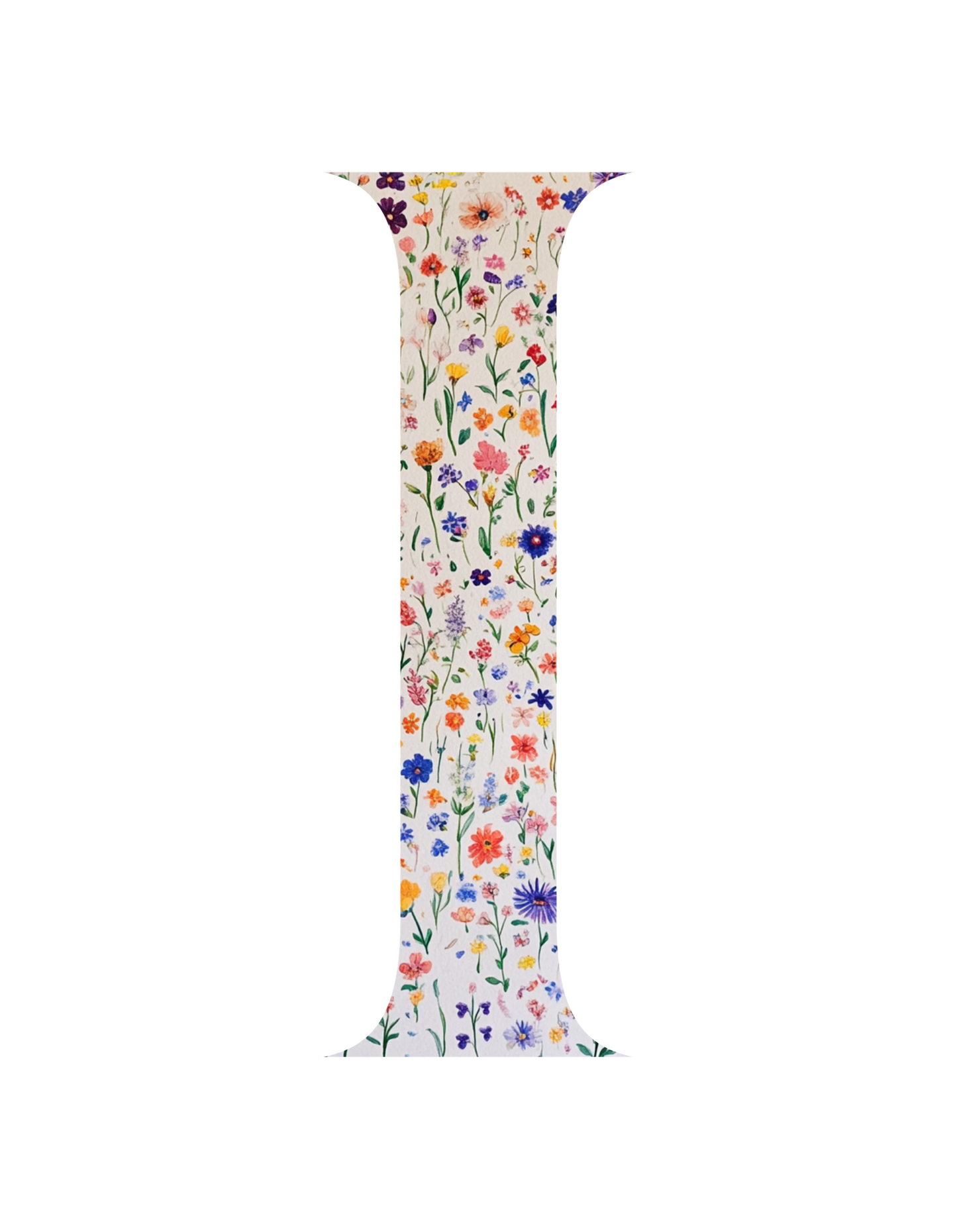 Wildflower Initial T-Shirt – Your Letter, Your Style