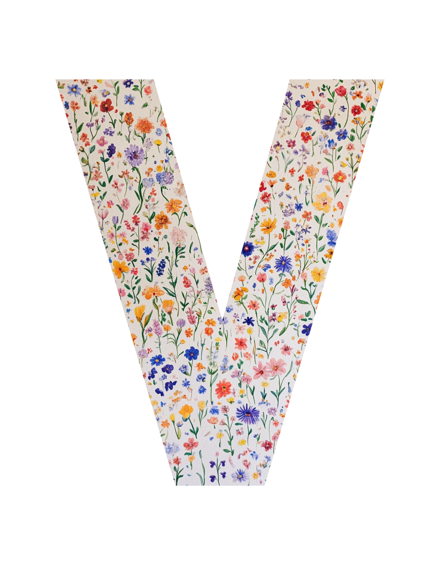 Wildflower Initial T-Shirt – Your Letter, Your Style