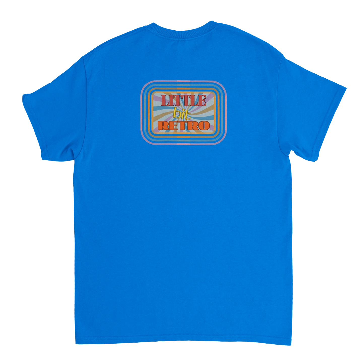 Unisex Little Bit Retro hoodie, sweatshirt and t-shirt in blue, red, green, grey, black, brown, white, and beige – Serif & Co retro clothing