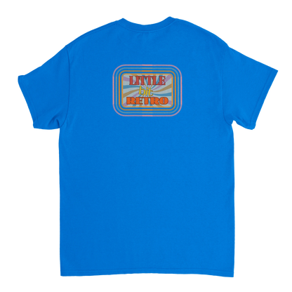 Unisex Little Bit Retro hoodie, sweatshirt and t-shirt in blue, red, green, grey, black, brown, white, and beige – Serif & Co retro clothing