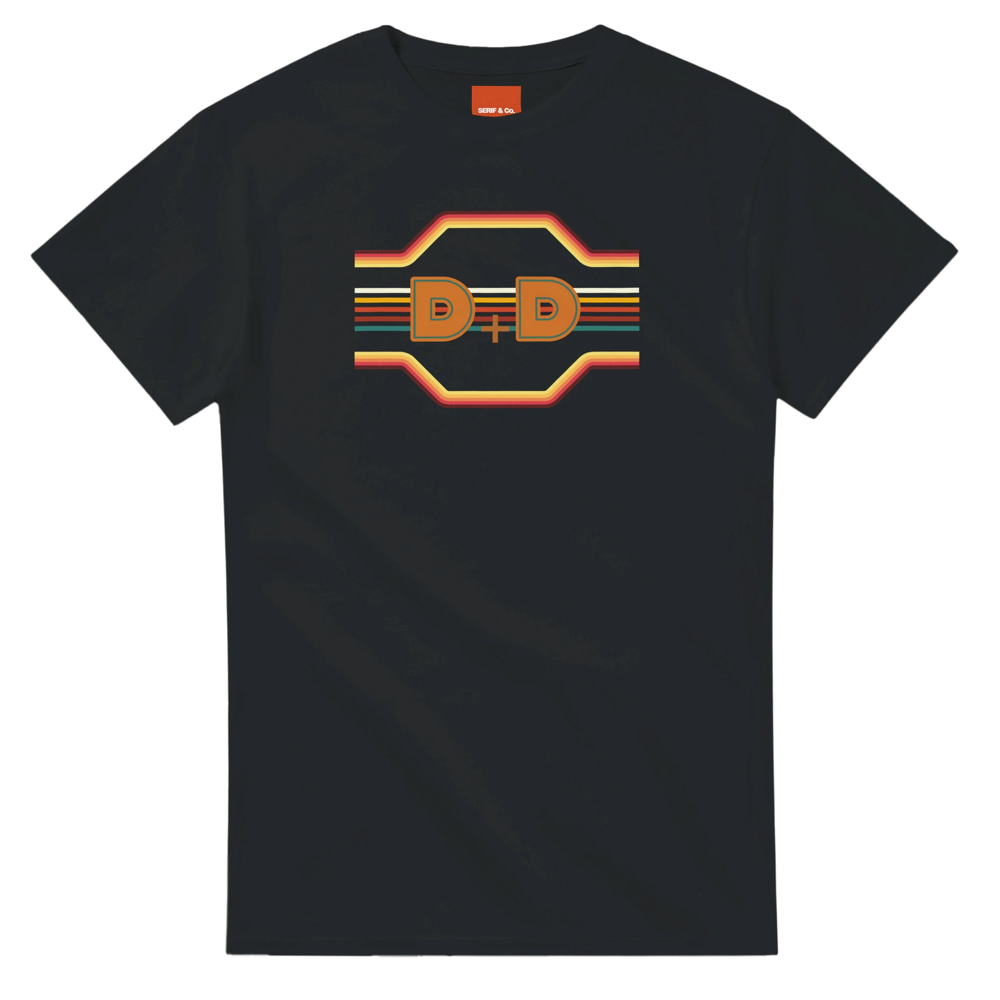 Unisex Couples Retro, vintage,  Initials hoodie, initials, personalise, personalised, sweatshirt and t-shirt in blue, red, green, grey, black, brown, white, and beige – Serif & Co personalised retro couples clothing