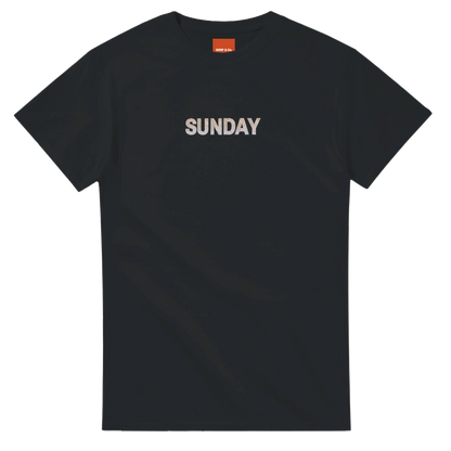 Unisex Wildflower Days of the Week hoodie, sweatshirt and t-shirt, Monday, Tuesday, Wednesday, Thursday, Friday, Saturday, Sundayin blue, red, green, grey, black, brown, white, and beige – Serif & Co wildflower clothing