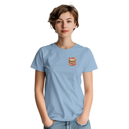 Unisex PB & J hoodie,peanut butter and jelly sweatshirt and t-shirt in blue, red, green, grey, black, brown, white, and beige – Serif & Co foodie retro clothing