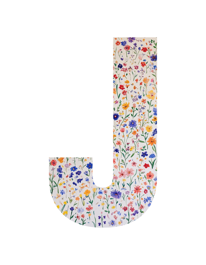 Unisex Wildflower Initials hoodie, personalised, personalise,, sweatshirt and t-shirt in blue, red, green, grey, black, brown, white, and beige – Serif & Co personalised wildflower clothing