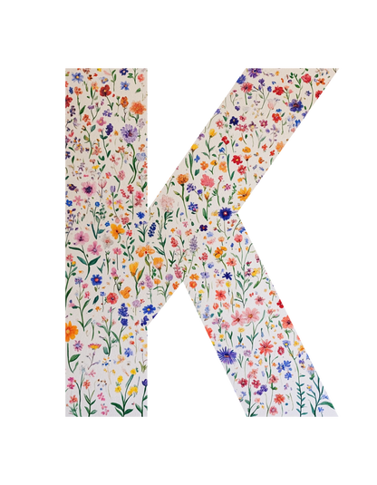 Unisex Wildflower Initials hoodie, personalised, personalise,, sweatshirt and t-shirt in blue, red, green, grey, black, brown, white, and beige – Serif & Co personalised wildflower clothing