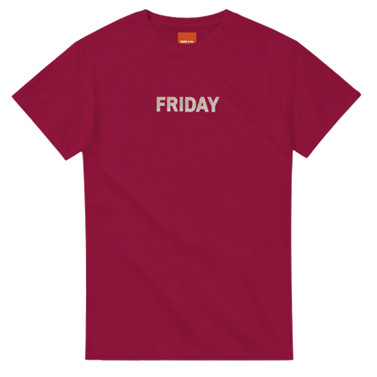 Unisex Wildflower Days of the Week hoodie, sweatshirt and t-shirt, Monday, Tuesday, Wednesday, Thursday, Friday, Saturday, Sundayin blue, red, green, grey, black, brown, white, and beige – Serif & Co wildflower clothing