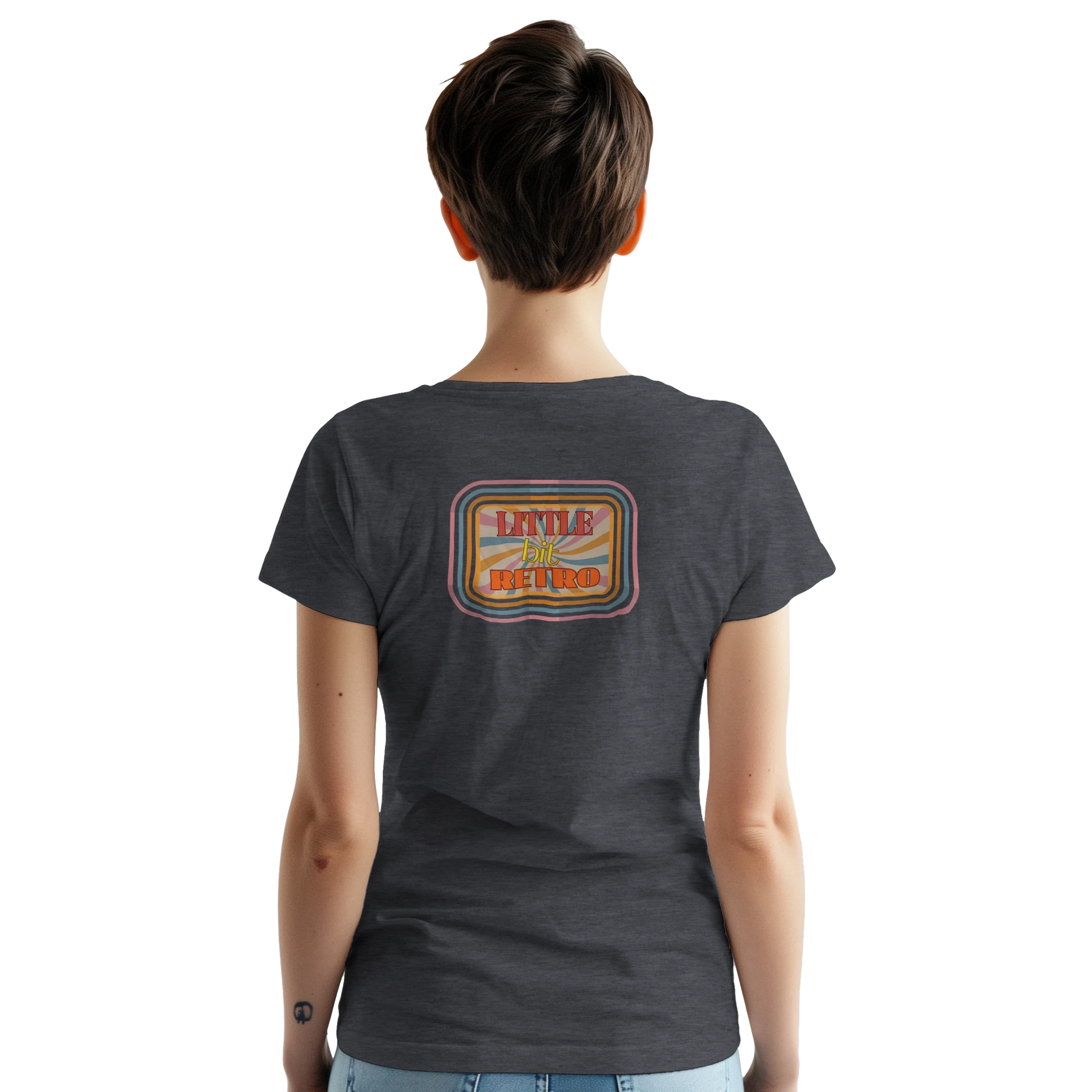 Unisex Little Bit Retro hoodie, sweatshirt and t-shirt in blue, red, green, grey, black, brown, white, and beige – Serif & Co retro clothing