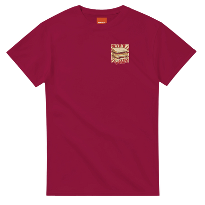 Unisex PB & J hoodie,peanut butter and jelly sweatshirt and t-shirt in blue, red, green, grey, black, brown, white, and beige – Serif & Co foodie retro clothing