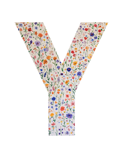 Unisex Wildflower Initials hoodie, personalised, personalise,, sweatshirt and t-shirt in blue, red, green, grey, black, brown, white, and beige – Serif & Co personalised wildflower clothing