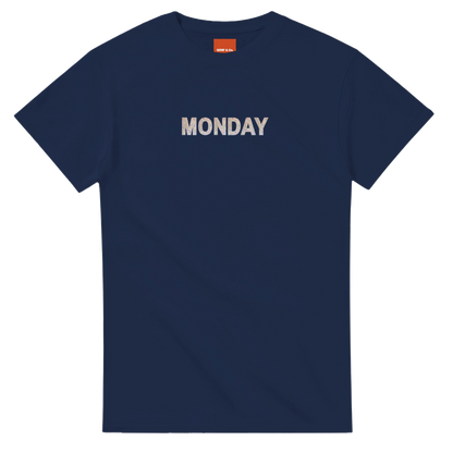 Unisex Wildflower Days of the Week hoodie, sweatshirt and t-shirt, Monday, Tuesday, Wednesday, Thursday, Friday, Saturday, Sundayin blue, red, green, grey, black, brown, white, and beige – Serif & Co wildflower clothing