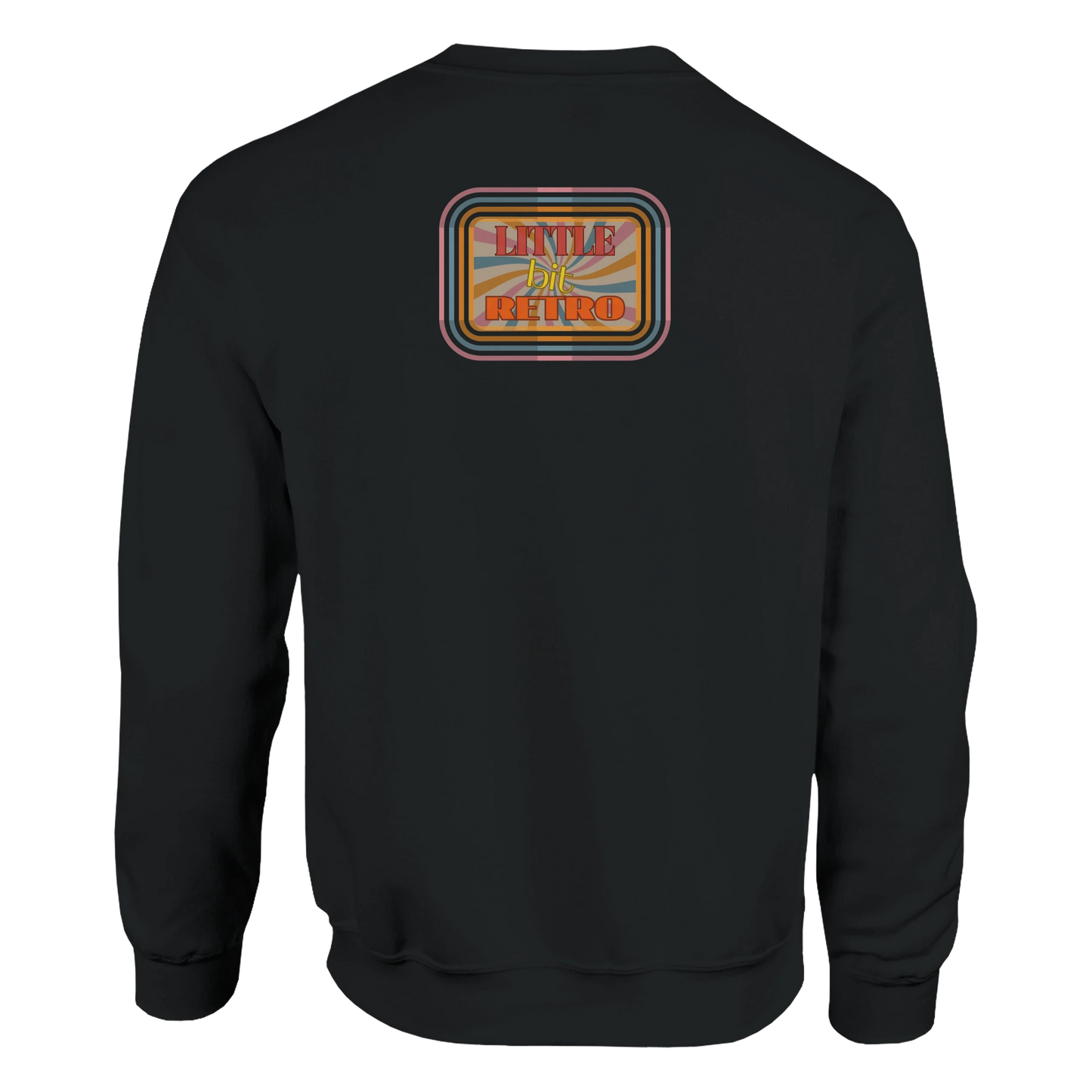 Unisex Little Bit Retro hoodie, sweatshirt and t-shirt in blue, red, green, grey, black, brown, white, and beige – Serif & Co retro clothing