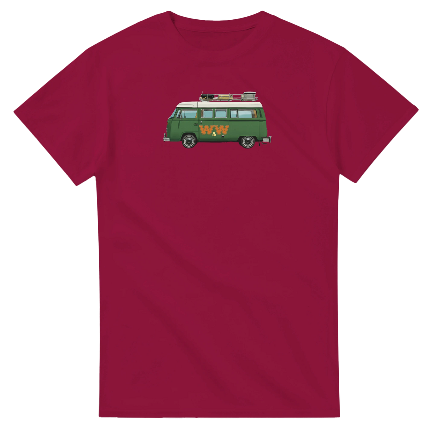 Unisex Couples Vintage Campervan hoodie, sweatshirt and t-shirt in blue, red, green, grey, black, brown, white, and beige – Serif & Co campervan couples clothing