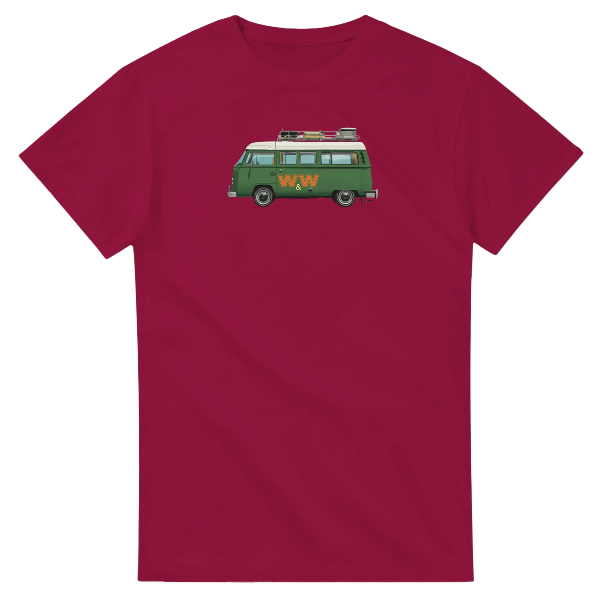 Unisex Couples Vintage Campervan hoodie, sweatshirt and t-shirt in blue, red, green, grey, black, brown, white, and beige – Serif & Co campervan couples clothing