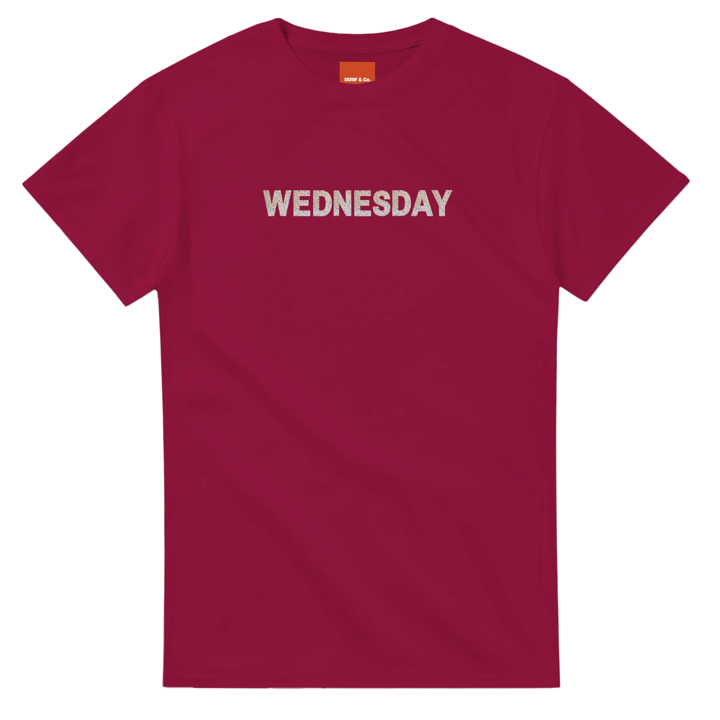 Unisex Wildflower Days of the Week hoodie, sweatshirt and t-shirt, Monday, Tuesday, Wednesday, Thursday, Friday, Saturday, Sundayin blue, red, green, grey, black, brown, white, and beige – Serif & Co wildflower clothing