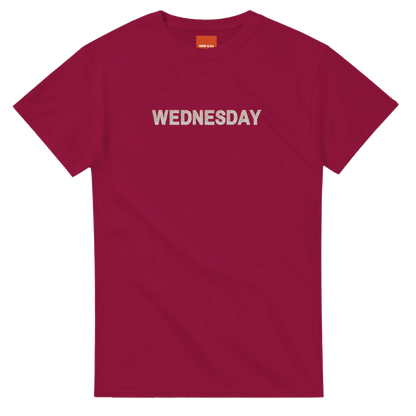 Unisex Wildflower Days of the Week hoodie, sweatshirt and t-shirt, Monday, Tuesday, Wednesday, Thursday, Friday, Saturday, Sundayin blue, red, green, grey, black, brown, white, and beige – Serif & Co wildflower clothing