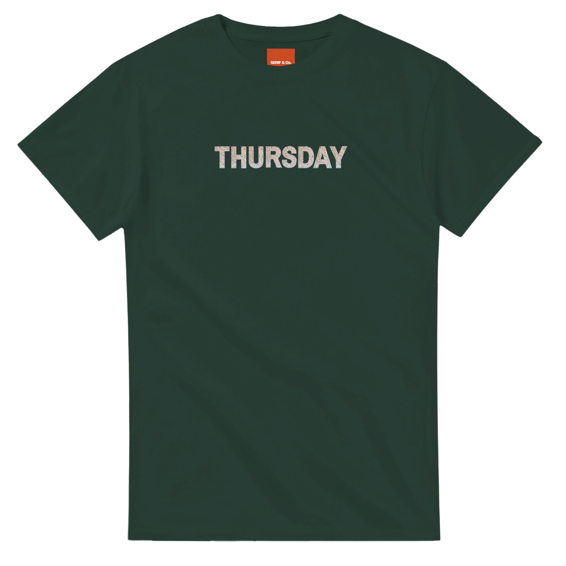 Unisex Wildflower Days of the Week hoodie, sweatshirt and t-shirt, Monday, Tuesday, Wednesday, Thursday, Friday, Saturday, Sundayin blue, red, green, grey, black, brown, white, and beige – Serif & Co wildflower clothing