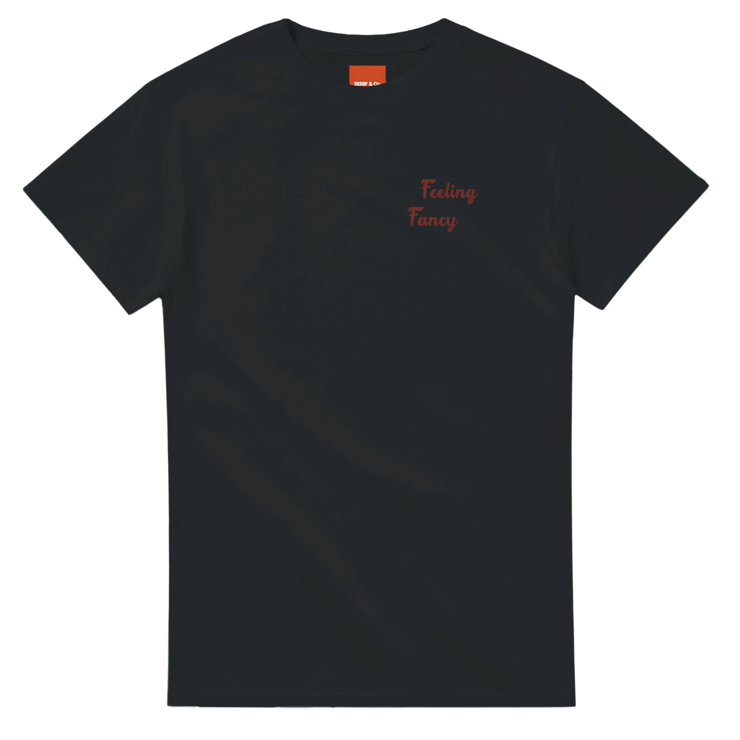 Unisex Fancy Lady, feeling fancy ogo, hoodie, sweatshirt and t-shirt in blue, red, green, grey, black, brown, white, and beige – Serif & Co slogan clothing