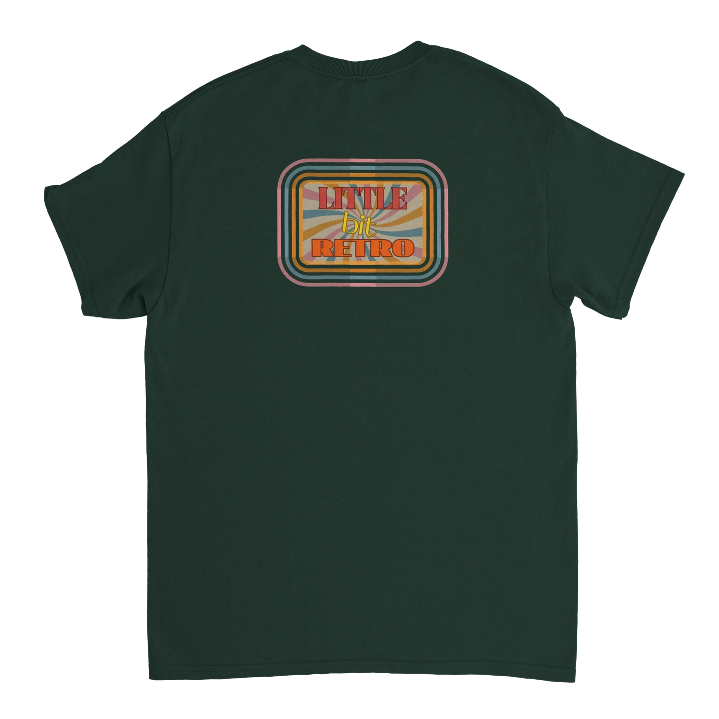 Unisex Little Bit Retro hoodie, sweatshirt and t-shirt in blue, red, green, grey, black, brown, white, and beige – Serif & Co retro clothing