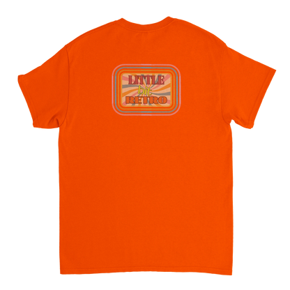 Unisex Little Bit Retro hoodie, sweatshirt and t-shirt in blue, red, green, grey, black, brown, white, and beige – Serif & Co retro clothing