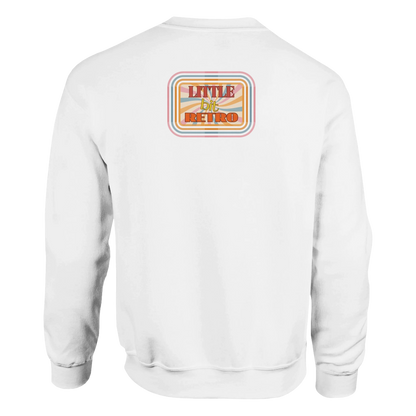 Unisex Little Bit Retro hoodie, sweatshirt and t-shirt in blue, red, green, grey, black, brown, white, and beige – Serif & Co retro clothing