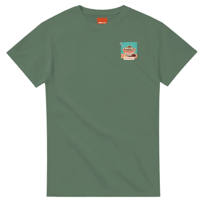 Unisex , retro, vintage,Granola hoodie, sweatshirt and t-shirt in blue, red, green, grey, black, brown, white, and beige – Serif & Co foodie slogan clothing