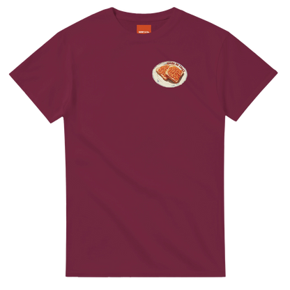 Unisex, retro, vintage style Beans hoodie, sweatshirt and t-shirt in blue, red, green, grey, black, brown, white, and beige – Serif & Co foodie clothing