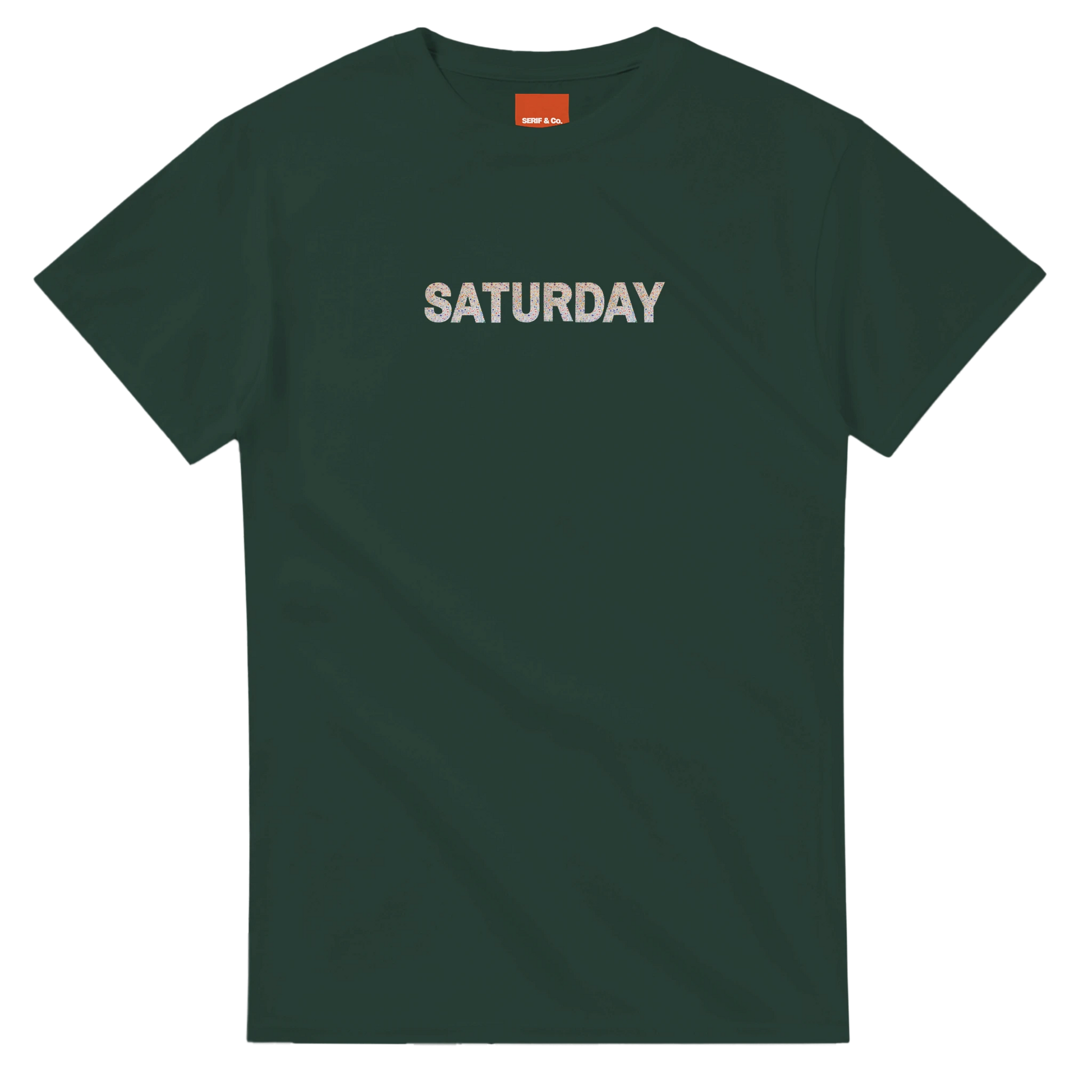 Unisex Wildflower Days of the Week hoodie, sweatshirt and t-shirt, Monday, Tuesday, Wednesday, Thursday, Friday, Saturday, Sundayin blue, red, green, grey, black, brown, white, and beige – Serif & Co wildflower clothing