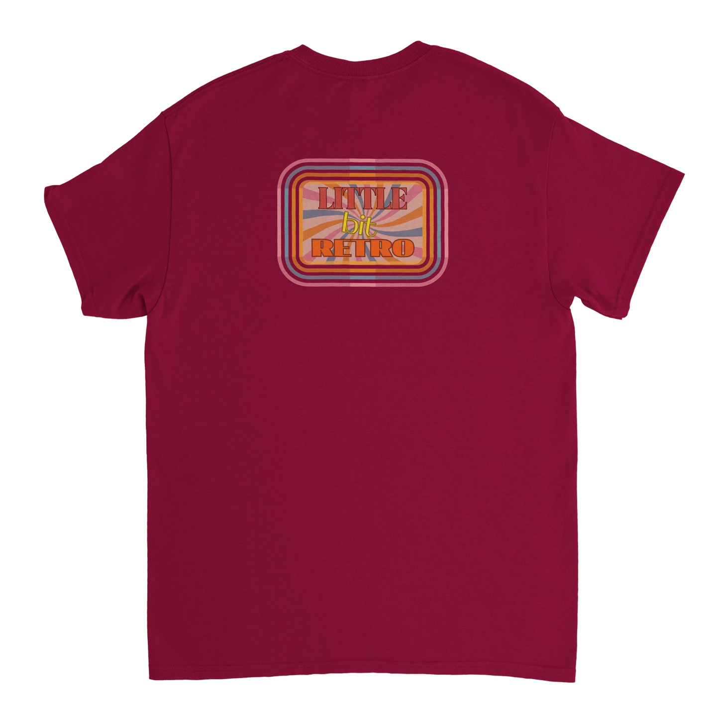 Unisex Little Bit Retro hoodie, sweatshirt and t-shirt in blue, red, green, grey, black, brown, white, and beige – Serif & Co retro clothing