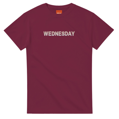 Unisex Wildflower Days of the Week hoodie, sweatshirt and t-shirt, Monday, Tuesday, Wednesday, Thursday, Friday, Saturday, Sundayin blue, red, green, grey, black, brown, white, and beige – Serif & Co wildflower clothing