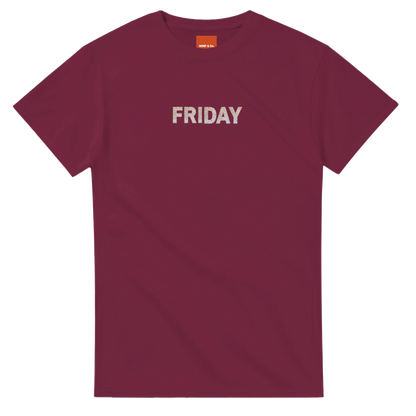 Unisex Wildflower Days of the Week hoodie, sweatshirt and t-shirt, Monday, Tuesday, Wednesday, Thursday, Friday, Saturday, Sundayin blue, red, green, grey, black, brown, white, and beige – Serif & Co wildflower clothing