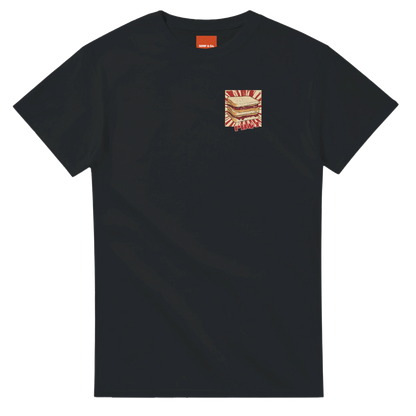 Unisex PB & J hoodie,peanut butter and jelly sweatshirt and t-shirt in blue, red, green, grey, black, brown, white, and beige – Serif & Co foodie retro clothing