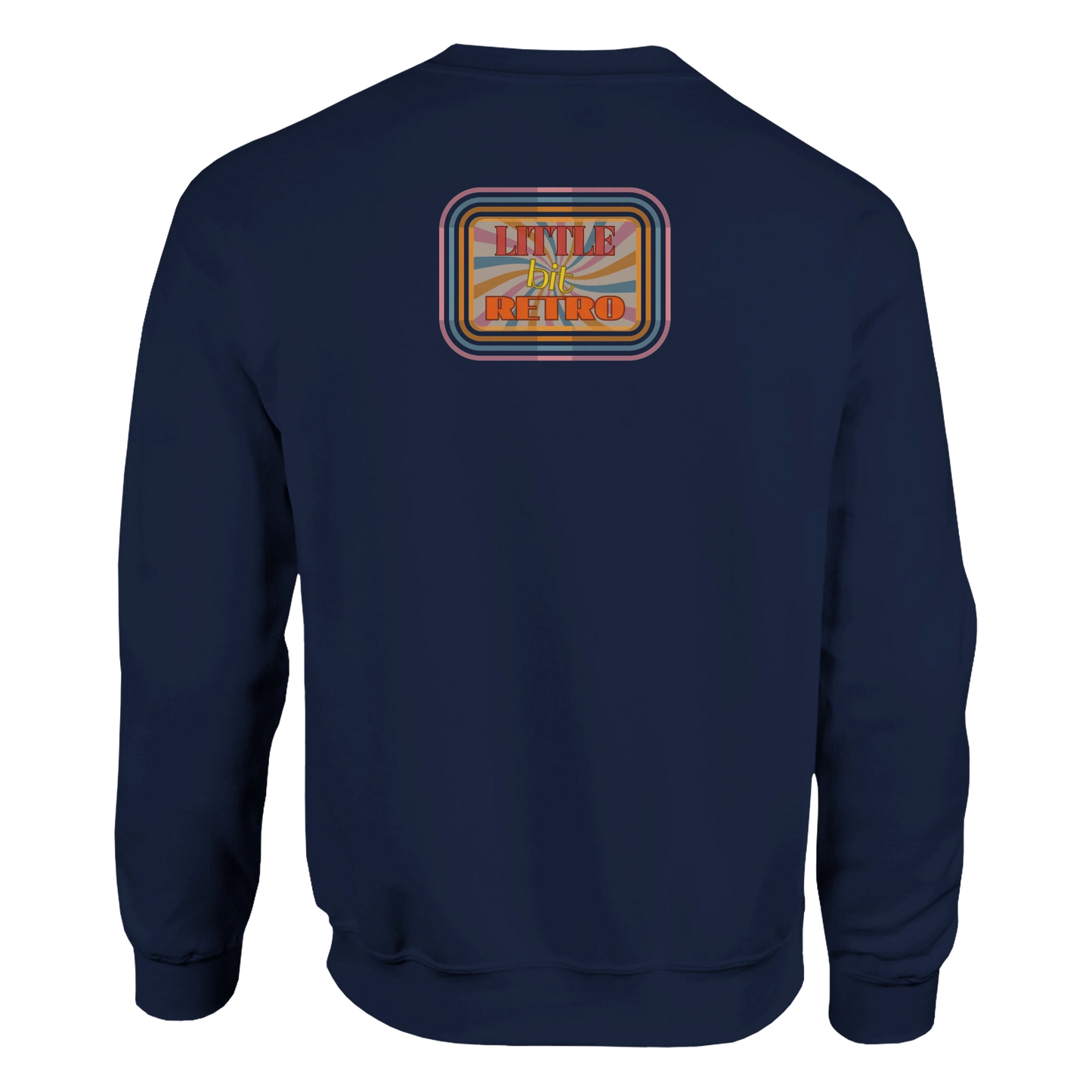 Unisex Little Bit Retro hoodie, sweatshirt and t-shirt in blue, red, green, grey, black, brown, white, and beige – Serif & Co retro clothing