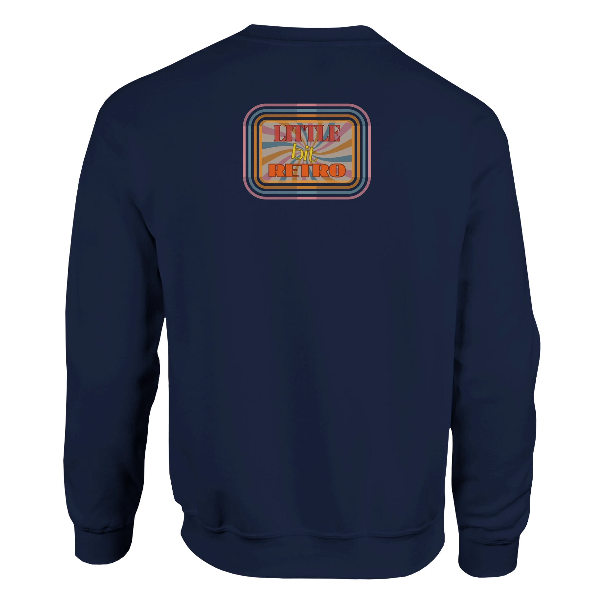 Unisex Little Bit Retro hoodie, sweatshirt and t-shirt in blue, red, green, grey, black, brown, white, and beige – Serif & Co retro clothing