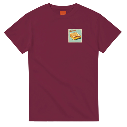 Unisex Toastie hoodie, sweatshirt and t-shirt in blue, red, green, grey, black, brown, white, and beige – Serif & Co foodie comfort clothing