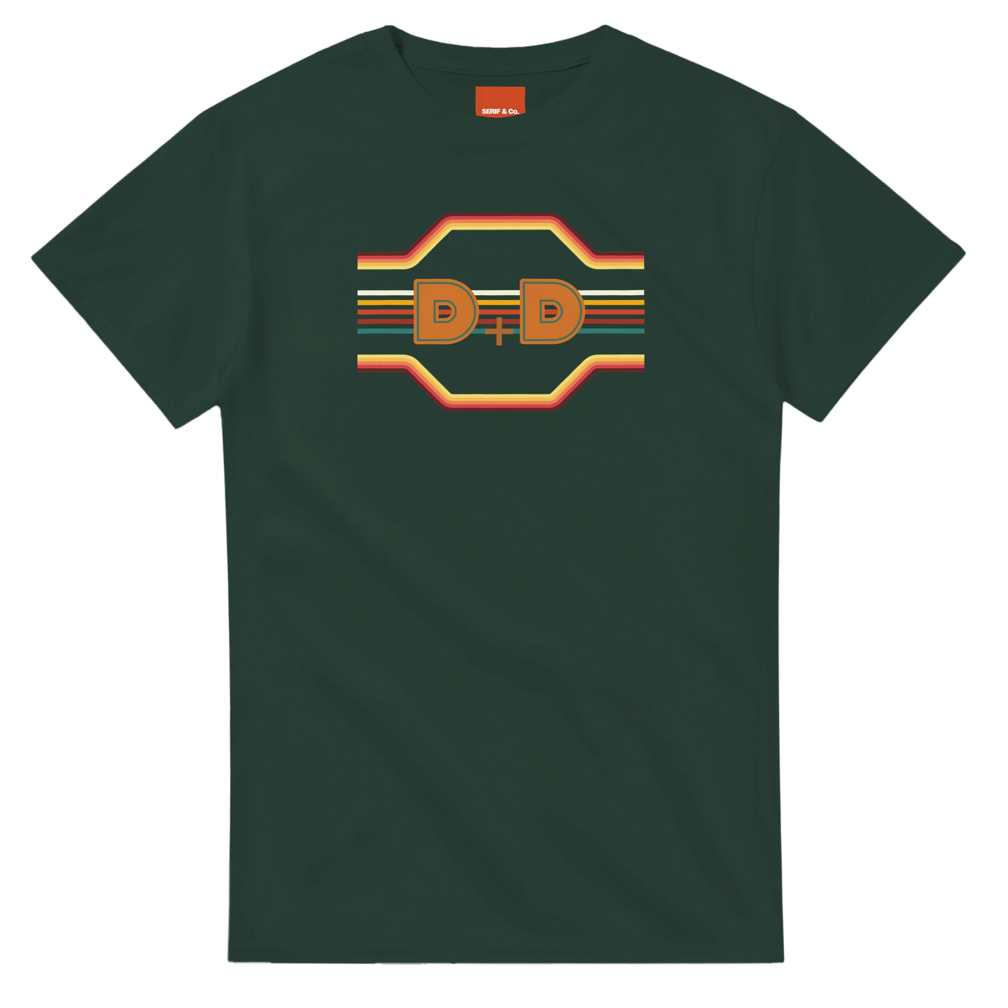 Unisex Couples Retro, vintage,  Initials hoodie, initials, personalise, personalised, sweatshirt and t-shirt in blue, red, green, grey, black, brown, white, and beige – Serif & Co personalised retro couples clothing