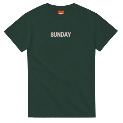 Unisex Wildflower Days of the Week hoodie, sweatshirt and t-shirt, Monday, Tuesday, Wednesday, Thursday, Friday, Saturday, Sundayin blue, red, green, grey, black, brown, white, and beige – Serif & Co wildflower clothing