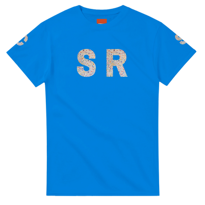 Unisex Wildflower Initials hoodie, personalised, personalise,, sweatshirt and t-shirt in blue, red, green, grey, black, brown, white, and beige – Serif & Co personalised wildflower clothing