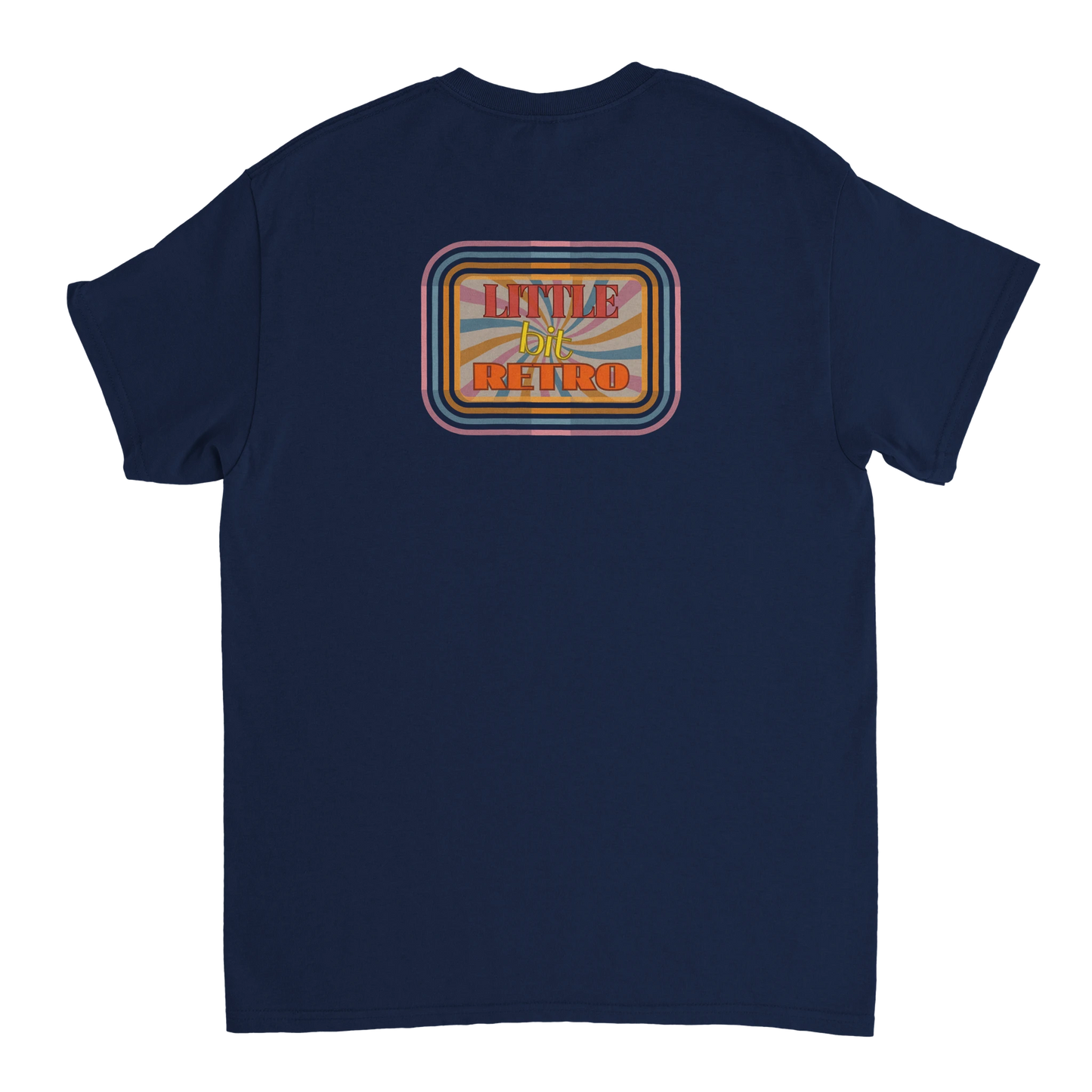 Unisex Little Bit Retro hoodie, sweatshirt and t-shirt in blue, red, green, grey, black, brown, white, and beige – Serif & Co retro clothing