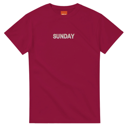 Unisex Wildflower Days of the Week hoodie, sweatshirt and t-shirt, Monday, Tuesday, Wednesday, Thursday, Friday, Saturday, Sundayin blue, red, green, grey, black, brown, white, and beige – Serif & Co wildflower clothing