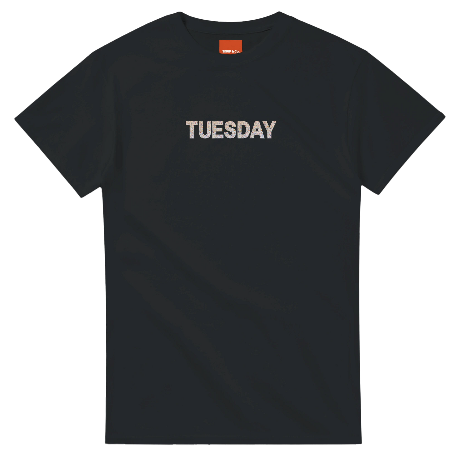 Unisex Wildflower Days of the Week hoodie, sweatshirt and t-shirt, Monday, Tuesday, Wednesday, Thursday, Friday, Saturday, Sundayin blue, red, green, grey, black, brown, white, and beige – Serif & Co wildflower clothing