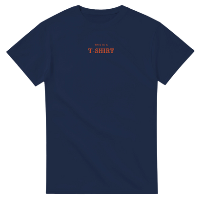 Unisex This is a hoodie, sweatshirt and t-shirt in blue, red, green, grey, black, brown, white, and beige – Serif & Co slogan clothing