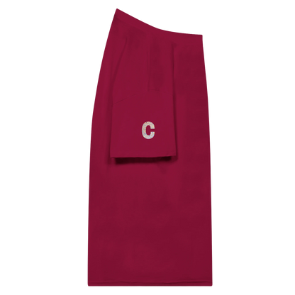 Unisex Wildflower Initials hoodie, personalised, personalise,, sweatshirt and t-shirt in blue, red, green, grey, black, brown, white, and beige – Serif & Co personalised wildflower clothing