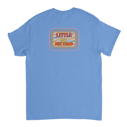 Unisex Little Bit Retro hoodie, sweatshirt and t-shirt in blue, red, green, grey, black, brown, white, and beige – Serif & Co retro clothing