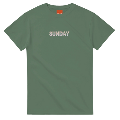 Unisex Wildflower Days of the Week hoodie, sweatshirt and t-shirt, Monday, Tuesday, Wednesday, Thursday, Friday, Saturday, Sundayin blue, red, green, grey, black, brown, white, and beige – Serif & Co wildflower clothing