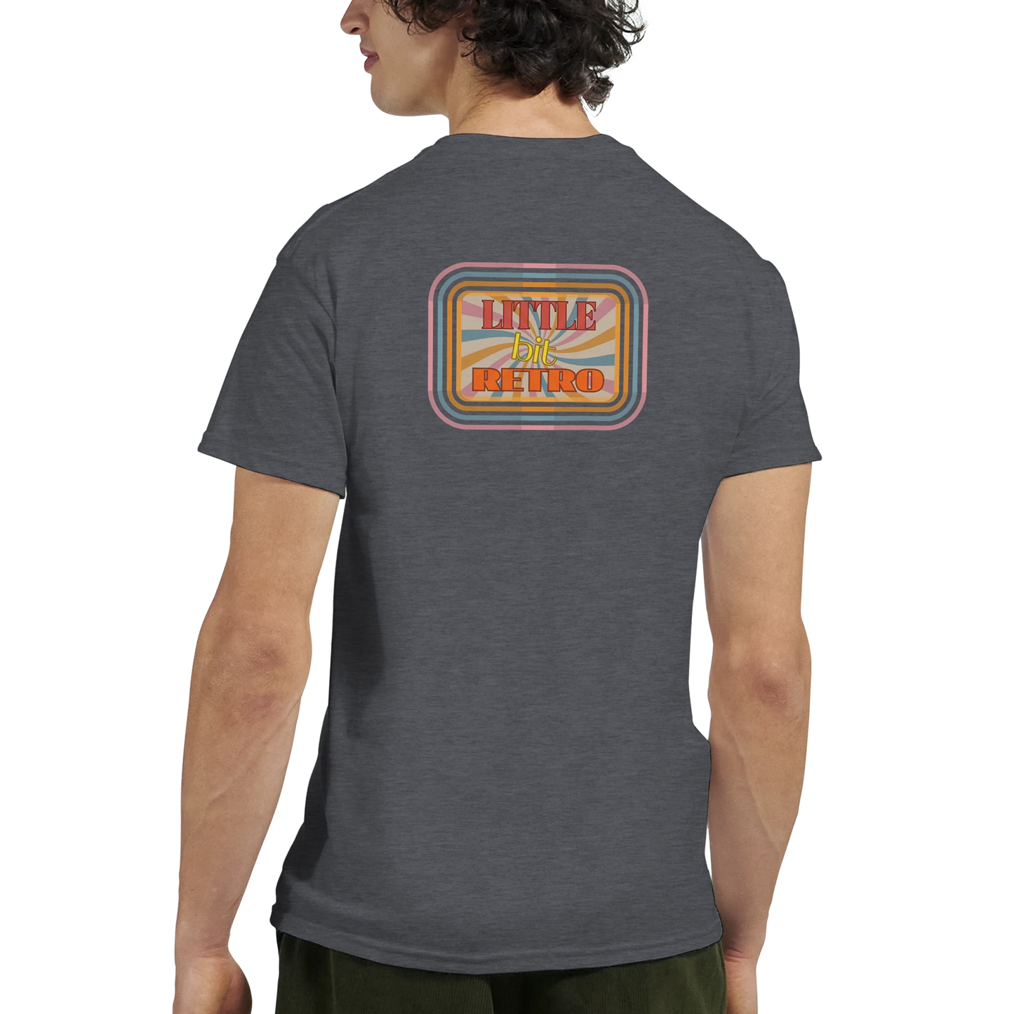 Unisex Little Bit Retro hoodie, sweatshirt and t-shirt in blue, red, green, grey, black, brown, white, and beige – Serif & Co retro clothing