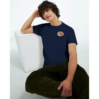 Unisex, retro, vintage style Beans hoodie, sweatshirt and t-shirt in blue, red, green, grey, black, brown, white, and beige – Serif & Co foodie clothing