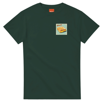 Unisex Toastie hoodie, sweatshirt and t-shirt in blue, red, green, grey, black, brown, white, and beige – Serif & Co foodie comfort clothing