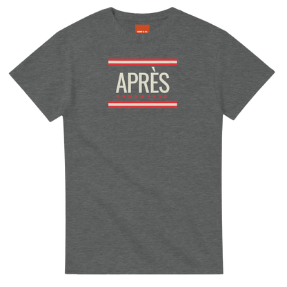 Unisex Après Somewhere hoodie, sweatshirt and t-shirt in blue, red, green, grey, black, brown, white, and beige – Serif & Co après ski clothing