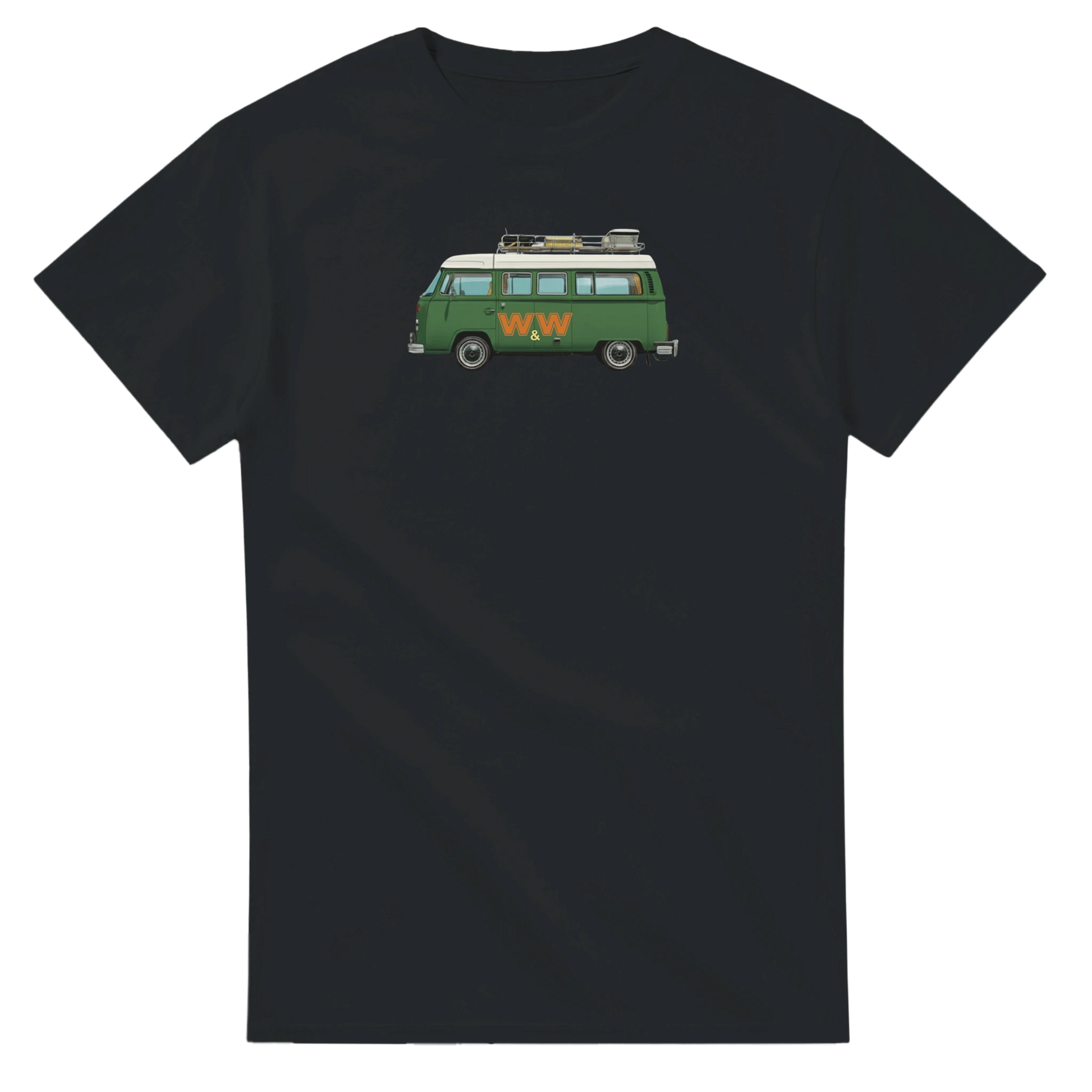 Unisex Couples Vintage Campervan hoodie, sweatshirt and t-shirt in blue, red, green, grey, black, brown, white, and beige – Serif & Co campervan couples clothing