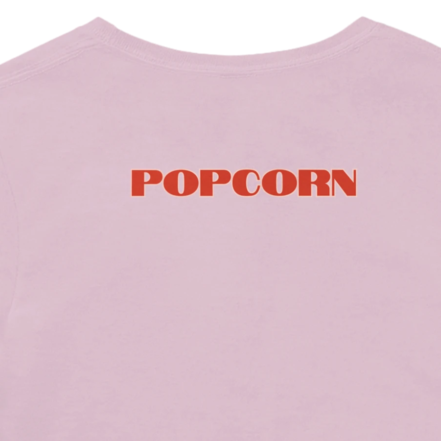 Unisex , retro, Popcorn hoodie, sweatshirt and t-shirt in blue, red, green, grey, black, brown, white, and beige – Serif & Co retro foodie clothing